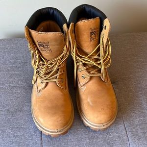 Timberland steel toed boots